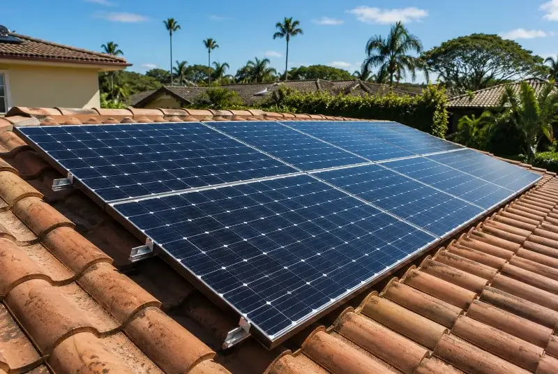 Installation de panneaux solaires à Vallons-de-l'Erdre