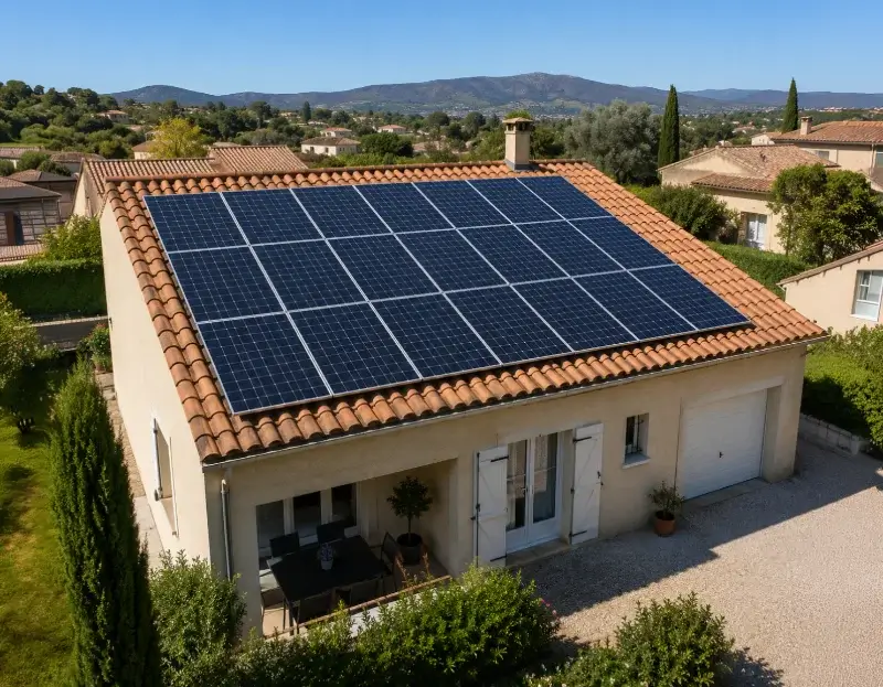 Prime à l'autoconsommation panneaux solaires Vallons-de-l'Erdre — aide financière de l'État